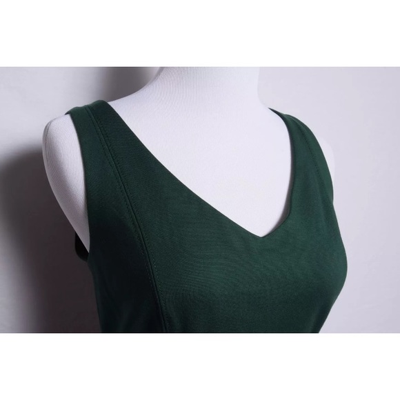 White House Black Market Sheath Dress V-Neck - Picture 4 of 6